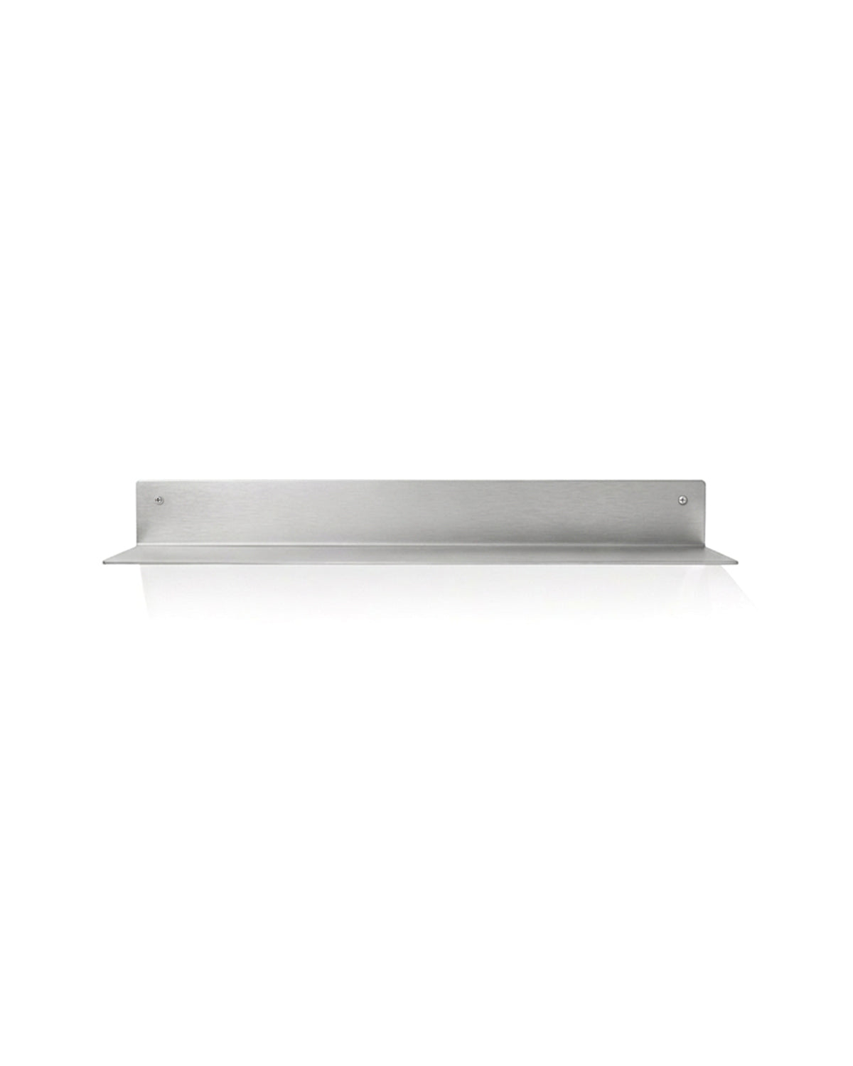 Slim Steel - 76 cm hylla i rostfritt borstat stål